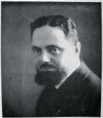 Renzo Ravenna. Fotografia tratta da Rivista di Ferrara, n. 10, a. I, ottobre 1933.