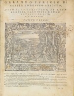 Pagina della rara edizione, datata 1567.
